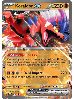 Koraidon ex #29 Pokémon Promo