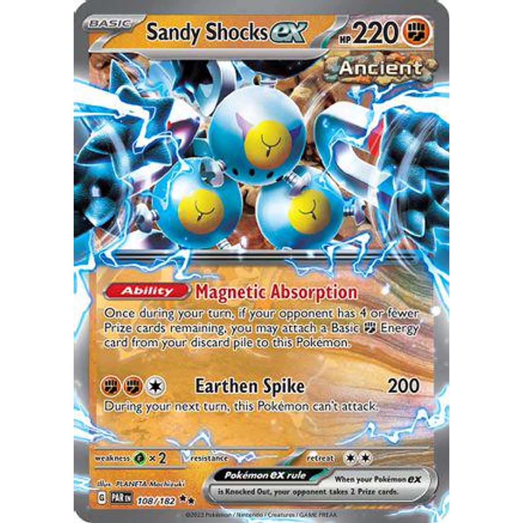 Sandy Shocks ex [Holo] #108/182 Pokémon Paradox Rift 1