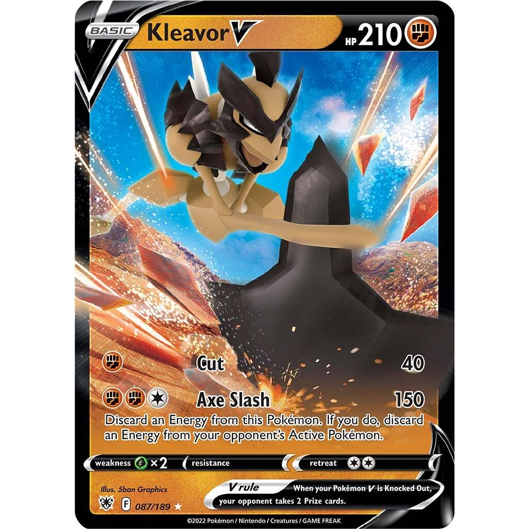 Kleavor V #87/189 Pokémon Astral Radiance 1