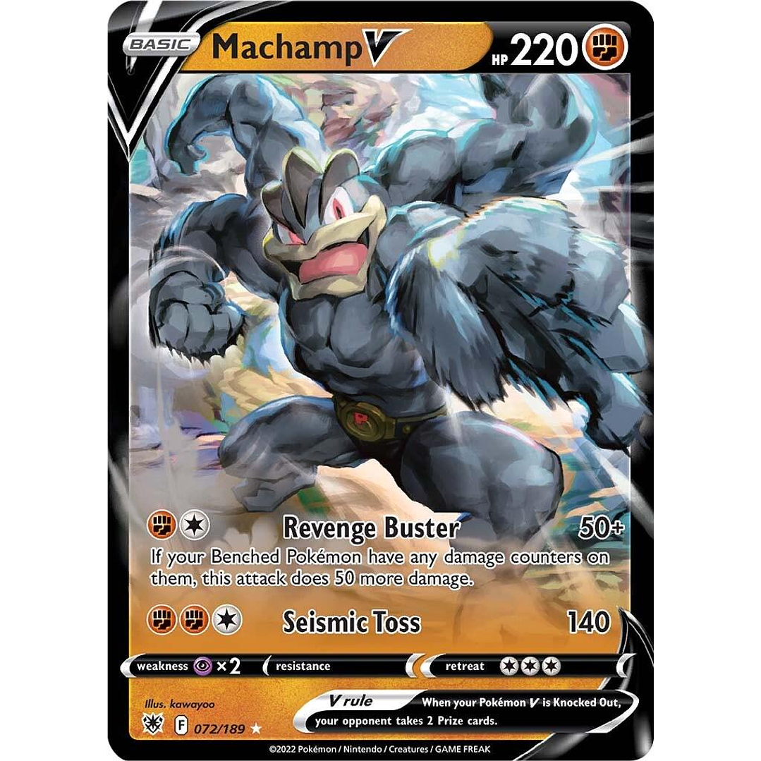 Machamp V #72/189 Pokémon Astral Radiance 1