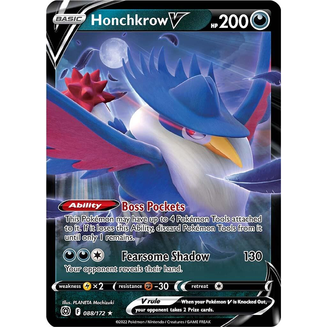 Honchkrow V #88/172 Pokémon Brilliant Stars 1