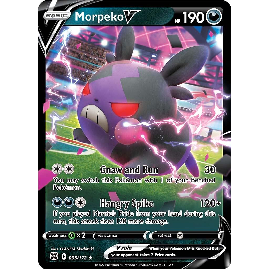 Morpeko V #95/172 Pokémon Brilliant Stars 1