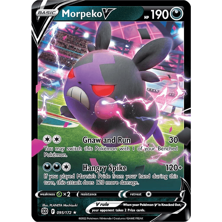 Morpeko V #95/172 Pokémon Brilliant Stars 1