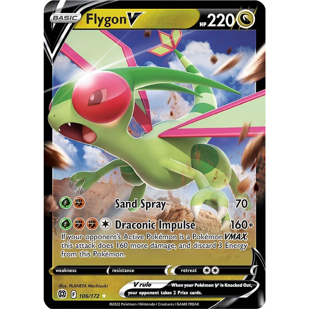 Flygon V #106/172 Pokémon Brilliant Stars 1