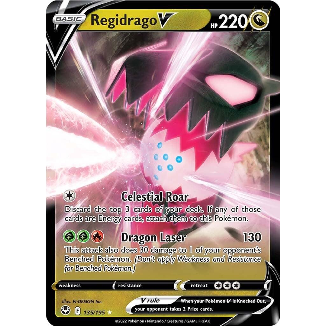 Regidrago V #135/195 Pokémon Silver Tempest 1