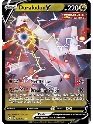 Duraludon V #122/203 Pokémon Evolving Skies
