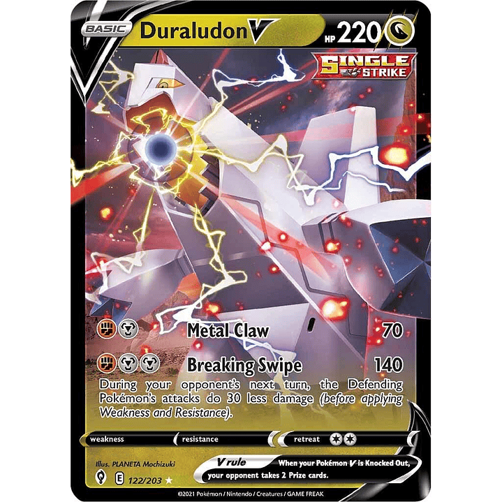 Duraludon V #122/203 Pokémon Evolving Skies 1