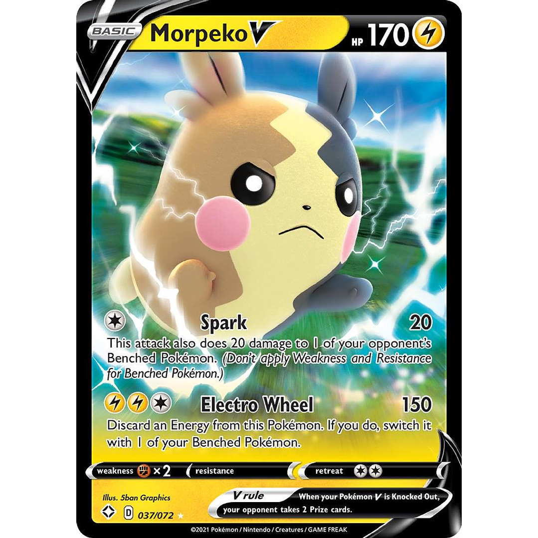 Morpeko V #37/72 Pokémon Shining Fates 1