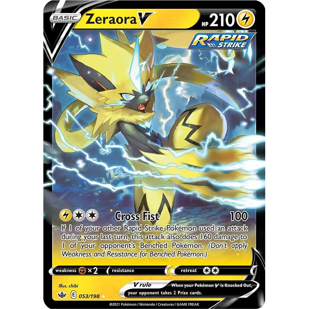 Zeraora V #53/198 Pokémon Chilling Reign 1