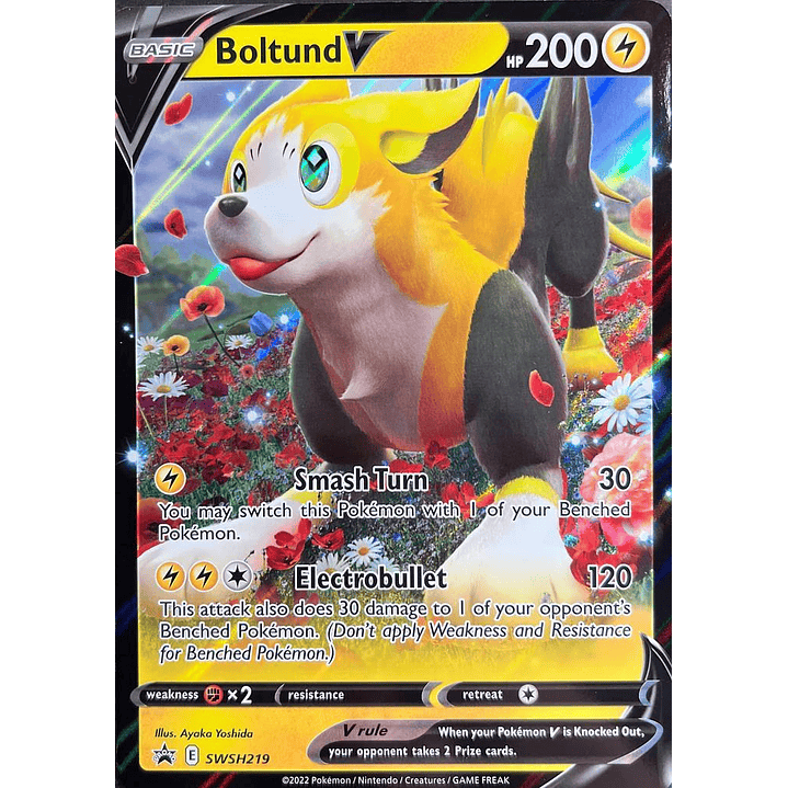 Boltund V #SWSH219 Pokémon Promo 1