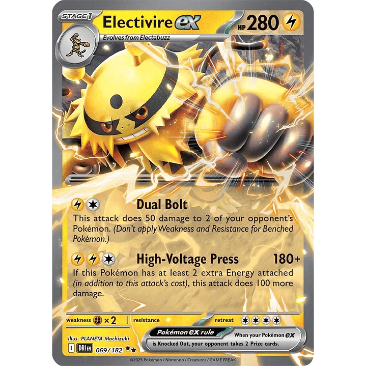 Electivire EX #69/182 1