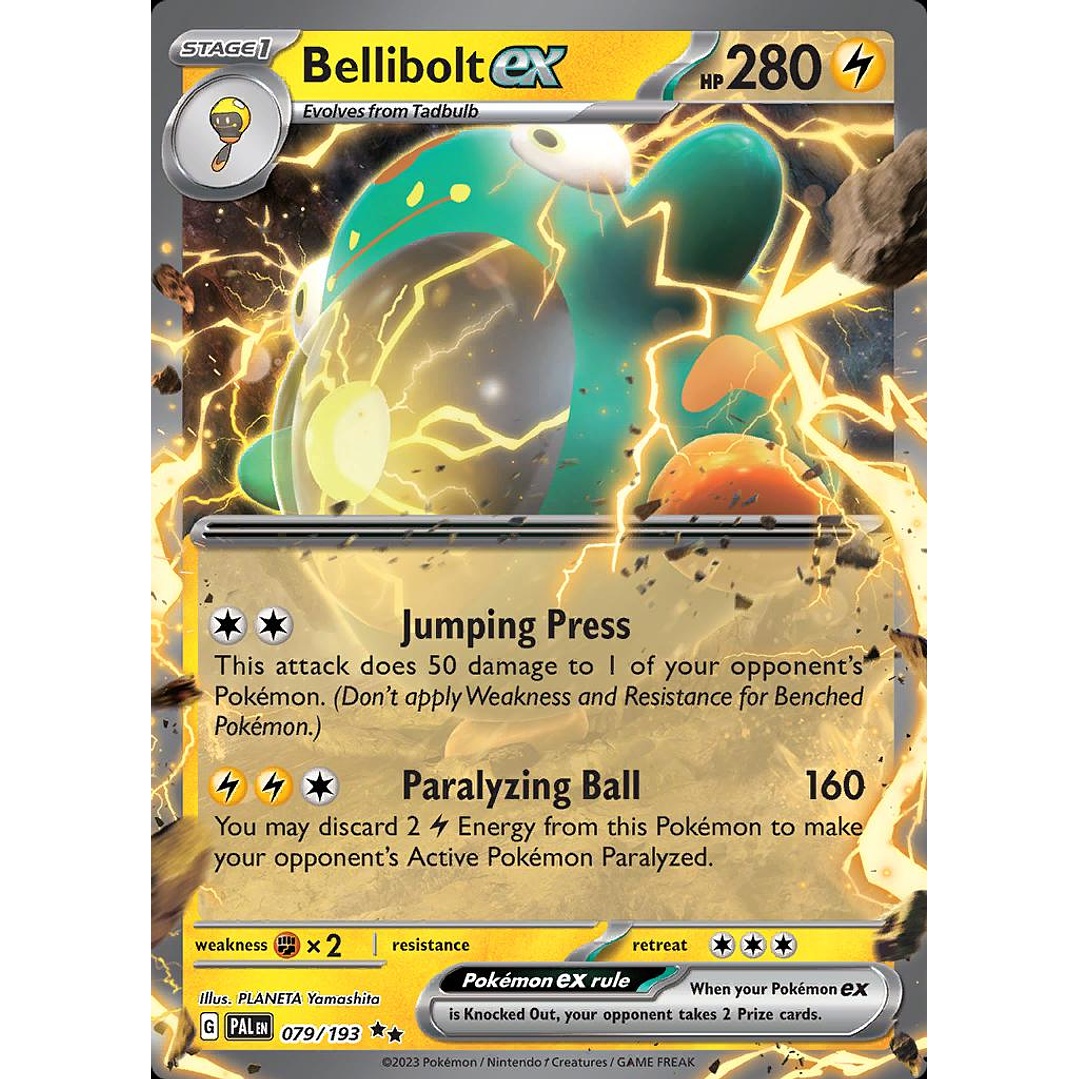 Bellibolt ex #79/193 Pokémon Paldea Evolved 1