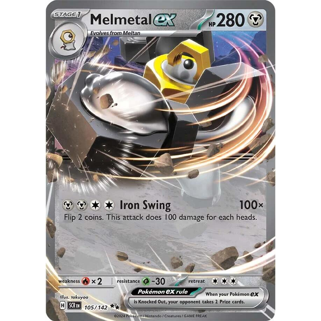 Melmetal ex #105/142 Pokémon Stellar Crown 1