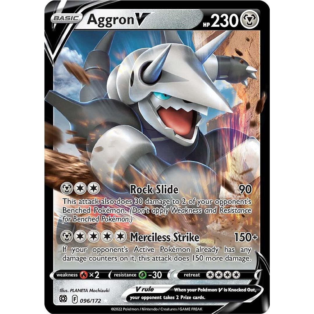 Aggron V #96/172 Pokémon Brilliant Stars 1
