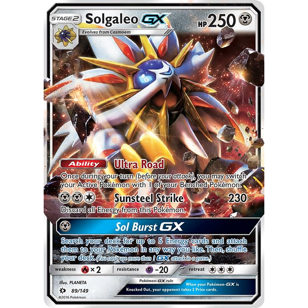 Solgaleo GX #89/149 Pokémon Sun & Moon 1