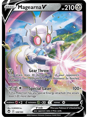 Magearna V #128/195 Pokémon Silver Tempest