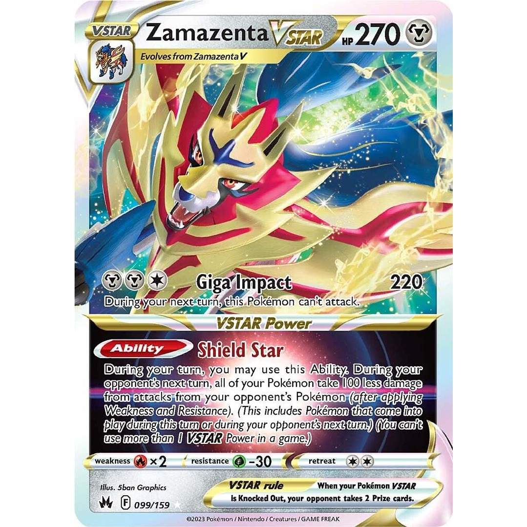 Zamazenta VSTAR #99/159 Pokémon Crown Zenith 1