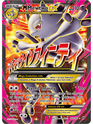 M Mewtwo EX #160/162 Pokémon BREAKthrough