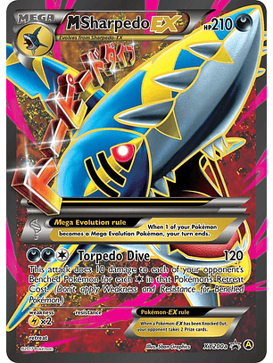 Mega Sharpedo EX #XY200a Pokémon Promo