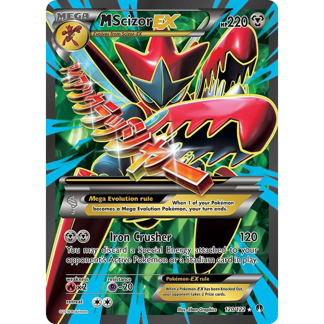 M Scizor EX #120/122 Pokémon BREAKpoint 1