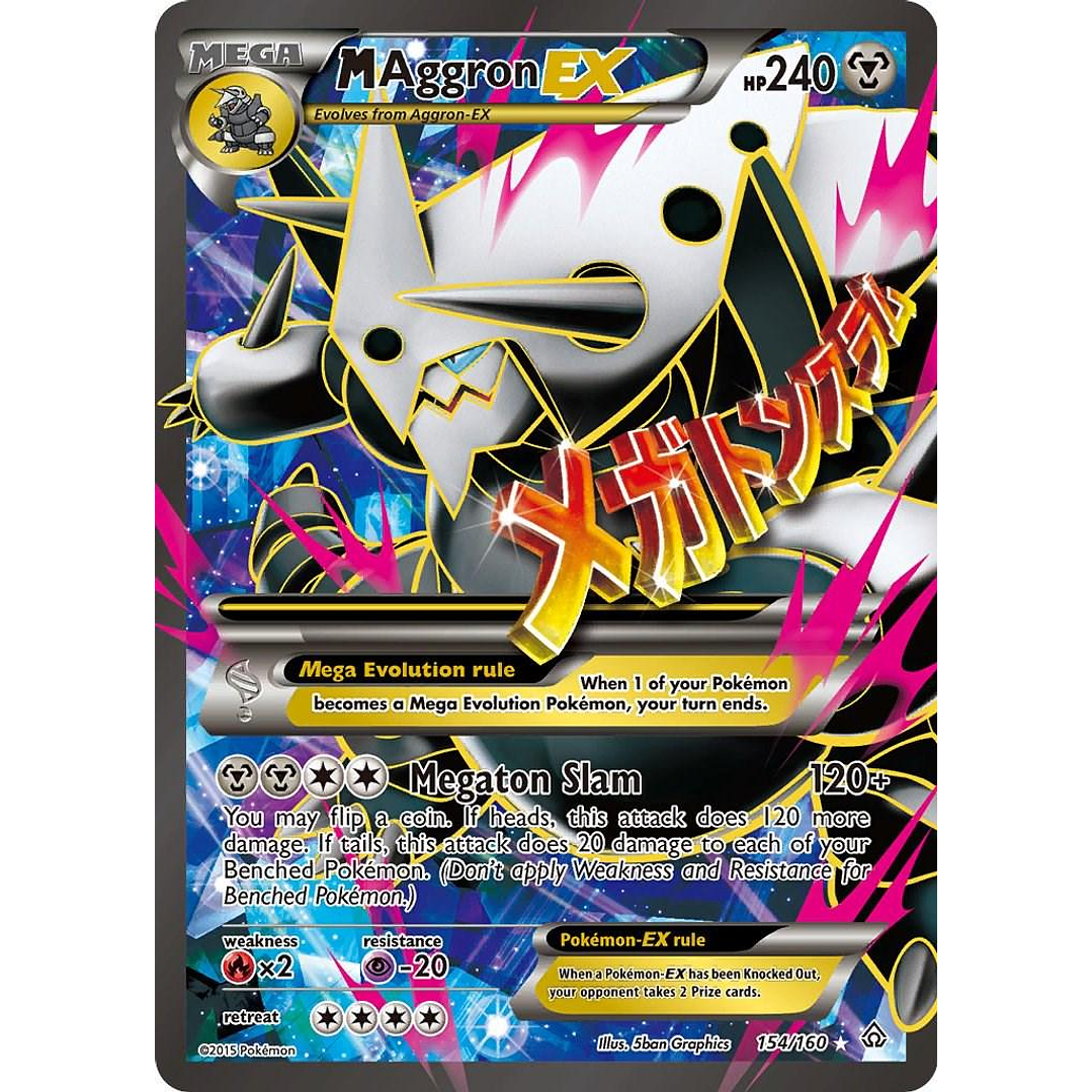 M Aggron EX #154/160 Pokémon Primal Clash 1