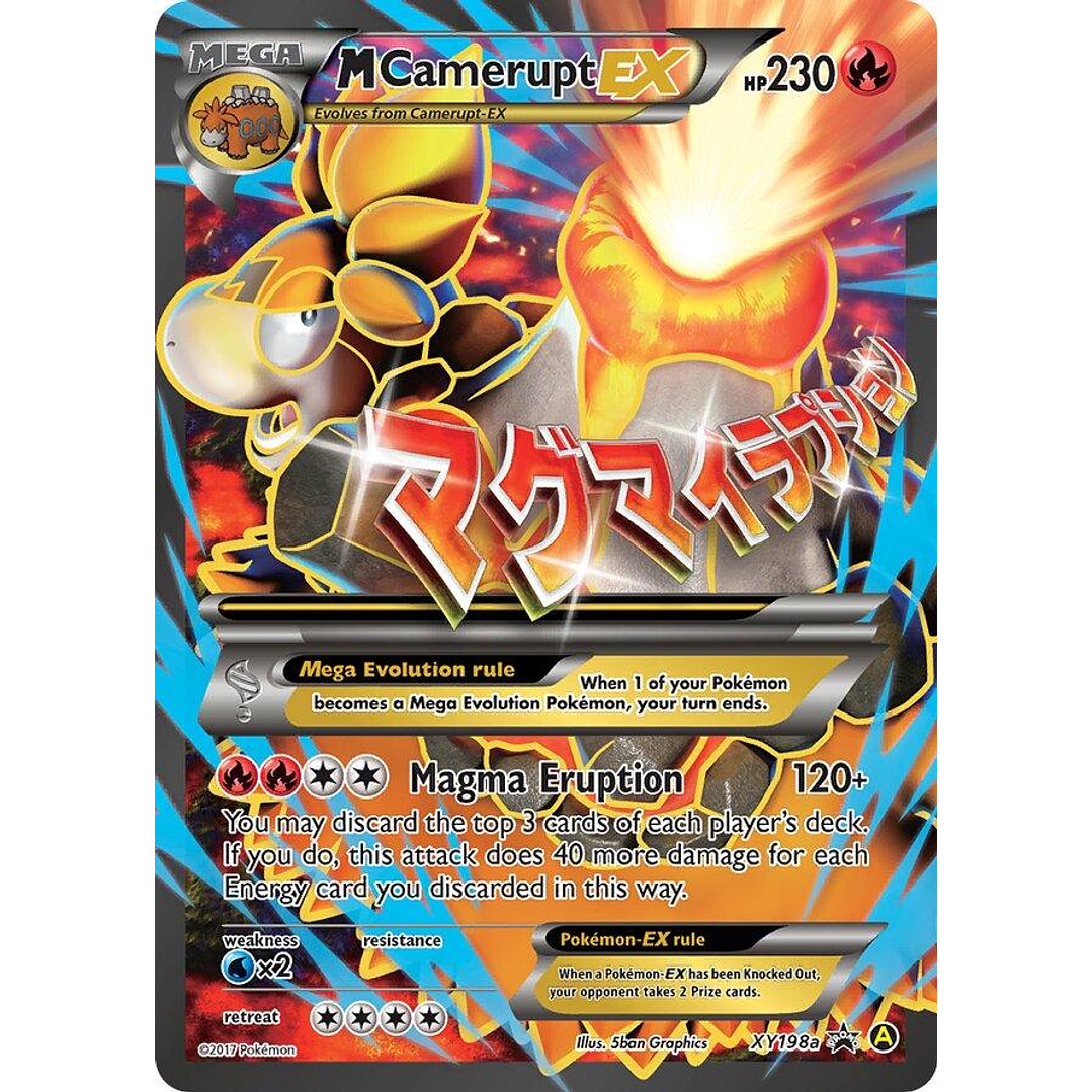 Mega Camerupt EX #XY198a Pokémon Promo 1