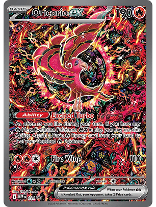 Oricorio EX #24 Pokémon Promo