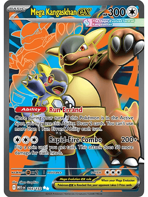 Mega Kangaskhan ex #164/132 Mega Evolution