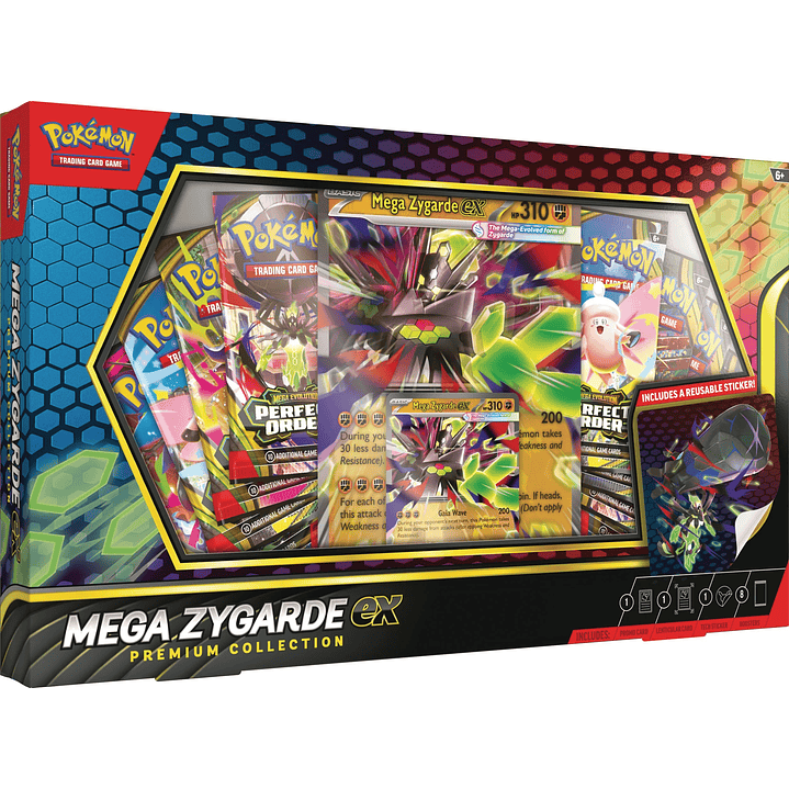 [PREVENTA 01/05/2026] Pokémon TCG Mega Zygarde - ex Premium Collection - Español 1