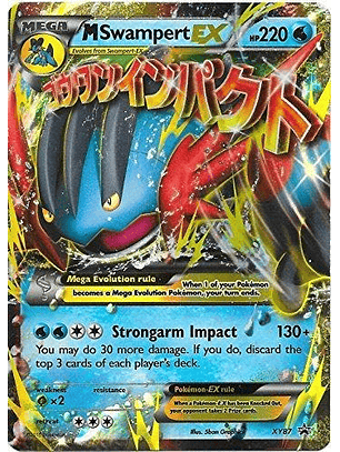 Mega Swampert EX #XY87 Pokémon Promo