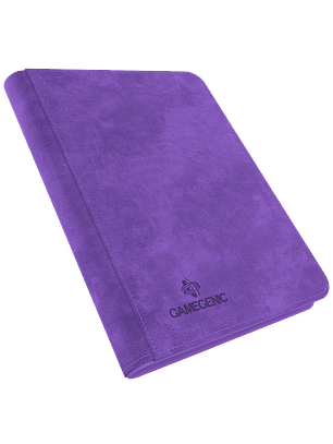 Gamegenic Carpeta Zip-Up Álbum 8-Pocket - Purple