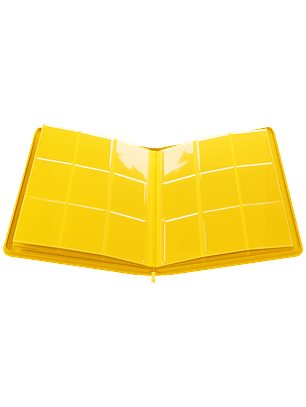 Gamegenic - Carpeta Zip-Up Álbum 18-Pocket - Yellow