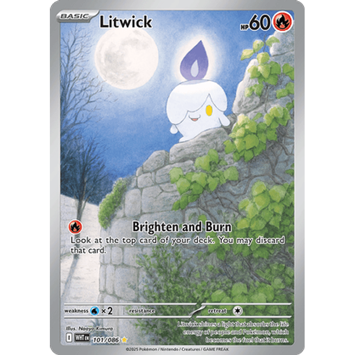 Litwick #101/86 White Flare 1