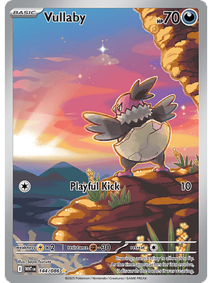 Vullaby #144/86 White Flare