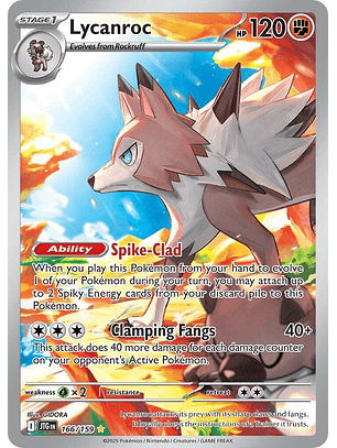 Lycanroc #166/159 Pokémon Journey Together