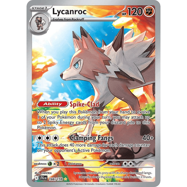Lycanroc #166/159 Pokémon Journey Together 1