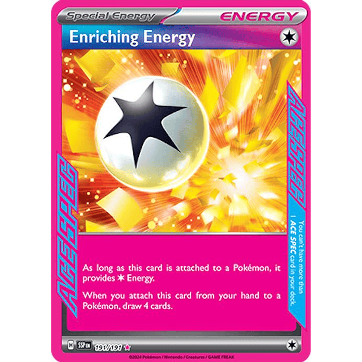 Enriching Energy #191/191 Pokémon Surging Sparks 1