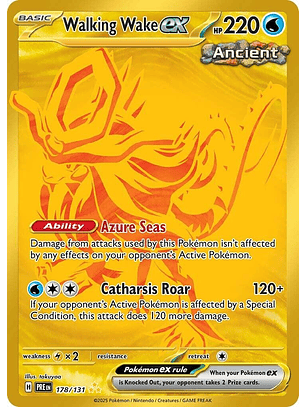 Walking Wake ex #178/131 Pokémon Prismatic Evolutions