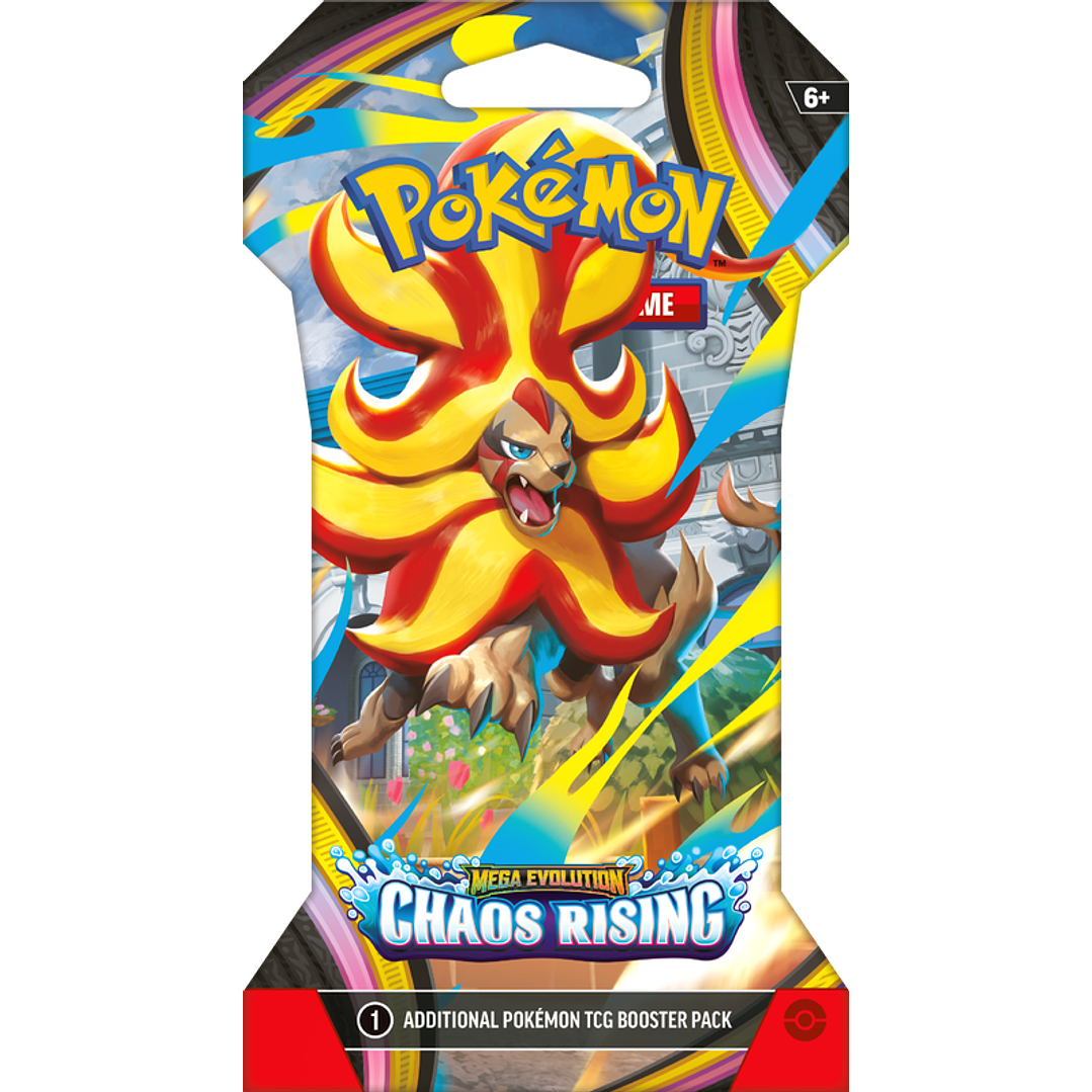  [PREVENTA 22/05/26] MEGA EVOLUTION - CHAOS RISING - SLEEVED BOOSTER - INGLES 3