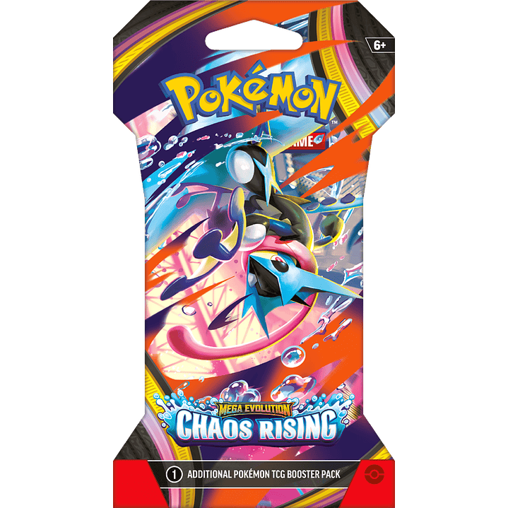  [PREVENTA 22/05/26] MEGA EVOLUTION - CHAOS RISING - SLEEVED BOOSTER - INGLES 1