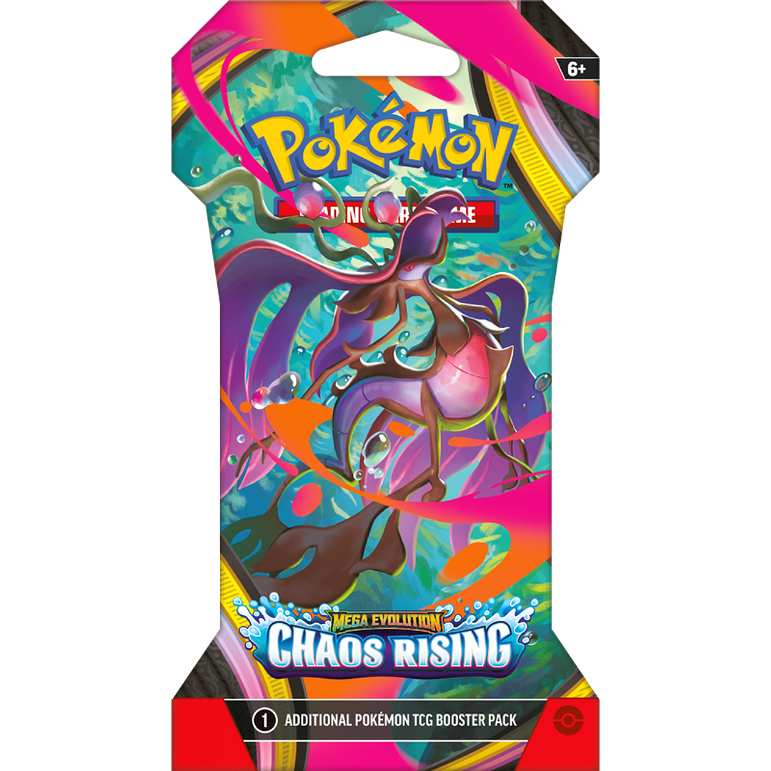  [PREVENTA 22/05/26] MEGA EVOLUTION - CHAOS RISING - SLEEVED BOOSTER - INGLES 4
