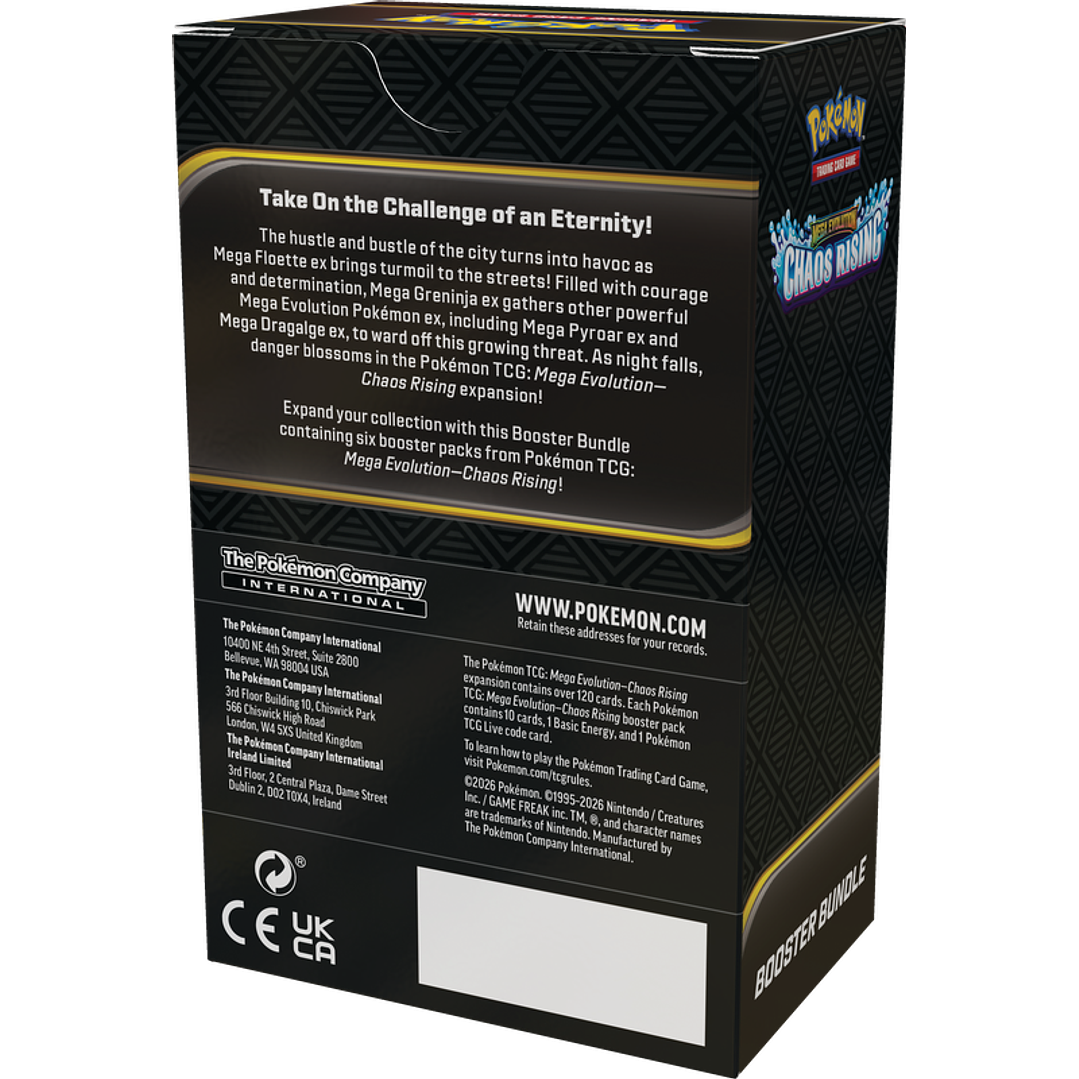 [PREVENTA 22/05/26] MEGA EVOLUTION - CHAOS RISING - BOOSTER BUNDLE - INGLES 2