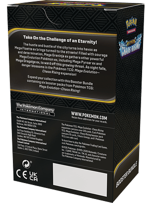 [PREVENTA 22/05/26] MEGA EVOLUTION - CHAOS RISING - BOOSTER BUNDLE - INGLES