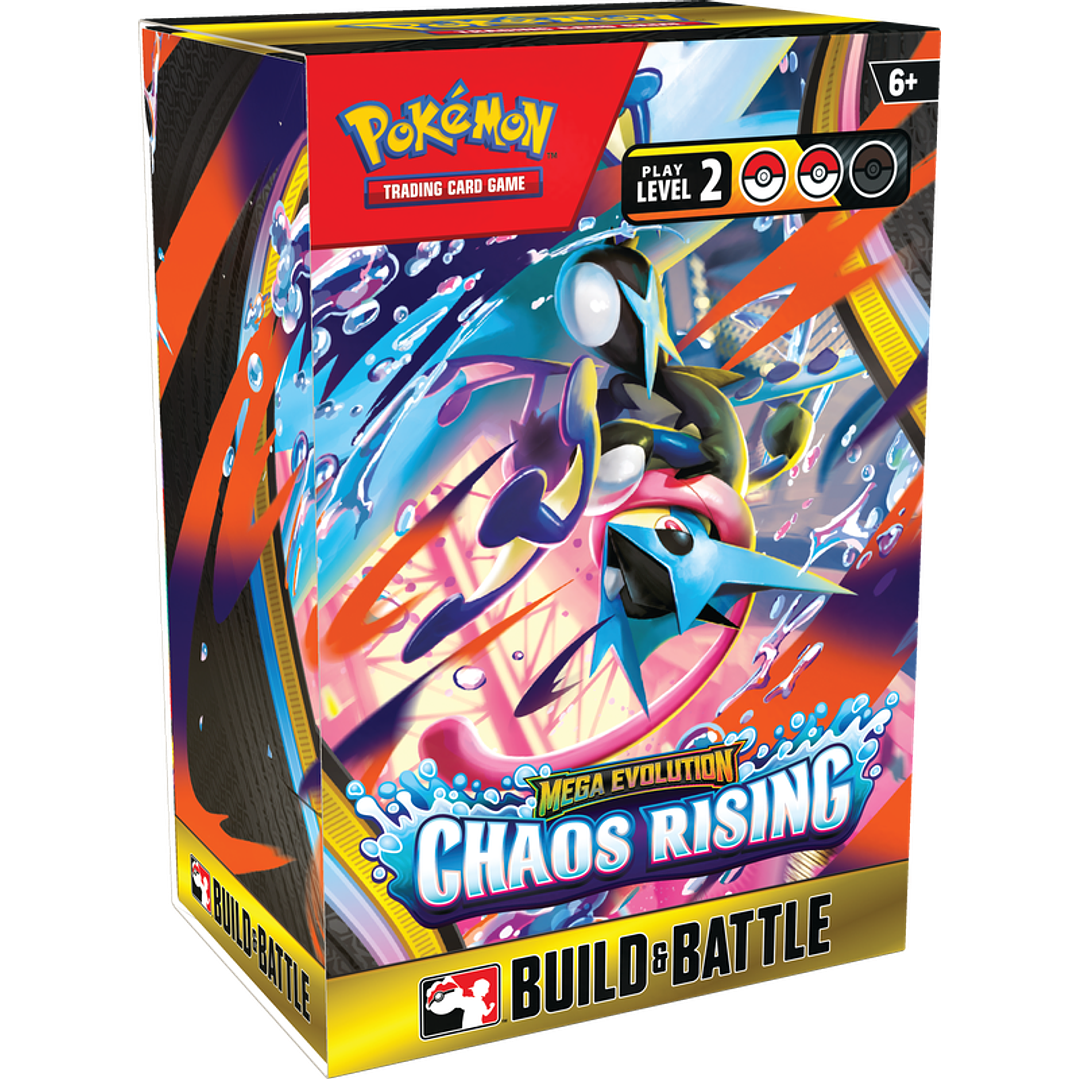 [PREVENTA 22/05/26] MEGA EVOLUTION - CHAOS RISING - BUILD & BATTLE BOX - INGLES 1