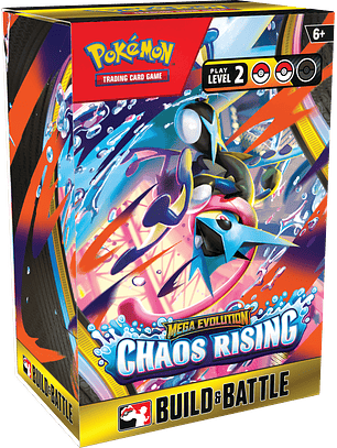 [PREVENTA 22/05/26] MEGA EVOLUTION - CHAOS RISING - BUILD & BATTLE BOX - INGLES