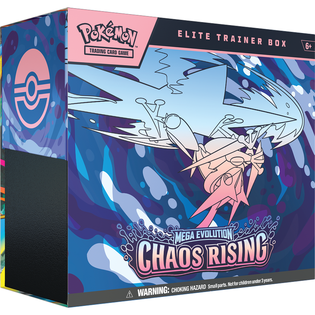 [PREVENTA 22/05/26] MEGA EVOLUTION - CHAOS RISING - ELITE TRAINER BOX - ETB - INGLES 1