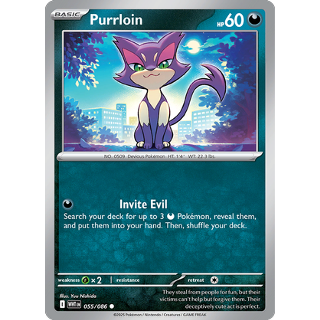 Purrloin #55/86 White Flare 1