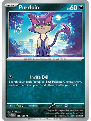 Purrloin #55/86 White Flare
