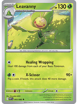 Leavanny #3/86 White Flare