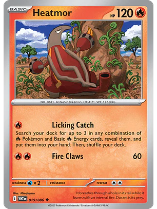 Heatmor #19/86 White Flare